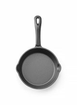 HENDI Cast iron skillet, HENDI, svart, ⌀165x(H)35mm, rund