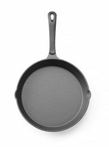 HENDI Cast iron skillet, HENDI, svart, ⌀165x(H)35mm, rund