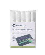 HENDI Blackboard markers 6 mm, HENDI, 5 vit markers