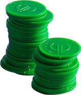 HENDI Coin tokens – 100 pcs., BarUp, blå, 100 pcs., ⌀25mm