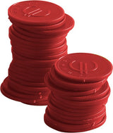 HENDI Coin tokens – 100 pcs., BarUp, blå, 100 pcs., ⌀25mm