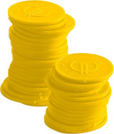 HENDI Coin tokens – 100 pcs., BarUp, blå, 100 pcs., ⌀25mm