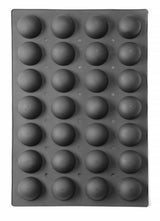 HENDI Silicone mould SEMI-SPHERE, HENDI, 600x395x(H)35mm, rund