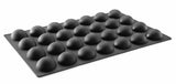 HENDI Silicone mould SEMI-SPHERE, HENDI, 600x395x(H)35mm, rund