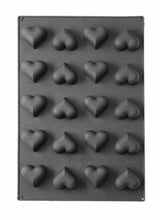 HENDI Silicone mould HEART, HENDI, 570x375x(H)35mm, Heart