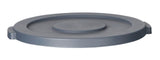HENDI Lid för rund waste bin, AmerBox, fits 691038, Light grey, ⌀570x(H)35mm