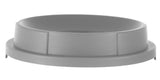 HENDI Open cover för rund waste bin, AmerBox, fits 691038, Light grey, ⌀570x(H)135mm
