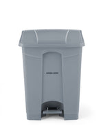 HENDI Pedal bin, AmerBox, 68L, Light grey, 490x410x(H)660mm