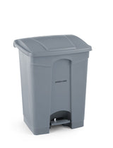 HENDI Pedal bin, AmerBox, 68L, Light grey, 490x410x(H)660mm
