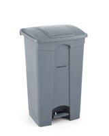 HENDI Pedal bin, AmerBox, 68L, Light grey, 490x410x(H)660mm