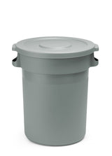 HENDI Lid för rund waste bin, AmerBox, fits 691038, Light grey, ⌀570x(H)35mm