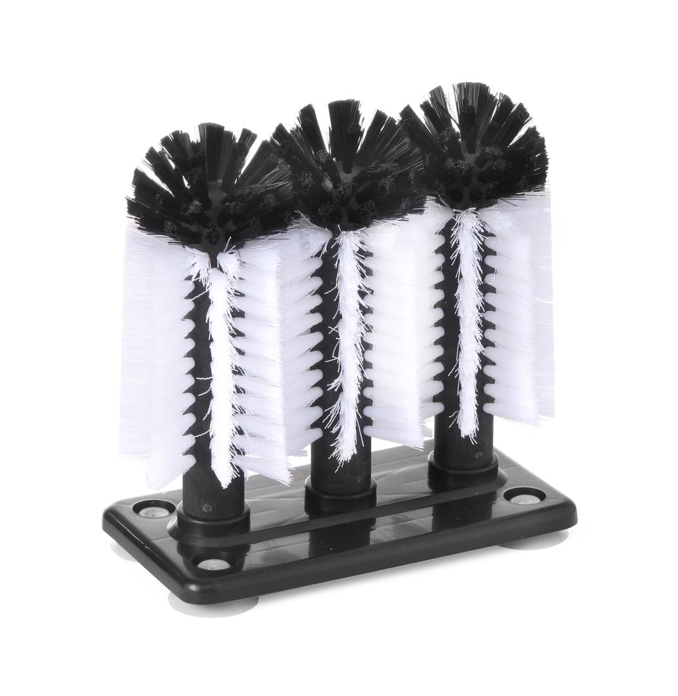 HENDI Glass brushes, BarUp, 185x95x(H)190mm