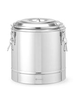 HENDI Insulated portable behållare, HENDI, Kitchen Line, 11L, Silver, ⌀300x(H)345mm