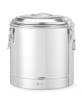 HENDI Insulated portable behållare, HENDI, Kitchen Line, 11L, Silver, ⌀300x(H)345mm