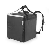 HENDI Pizza & food delivery backpack insulated, HENDI, 75,2L, svart, 410x410x(H)480mm