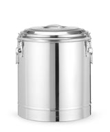 HENDI Insulated portable behållare, HENDI, Kitchen Line, 11L, Silver, ⌀300x(H)345mm