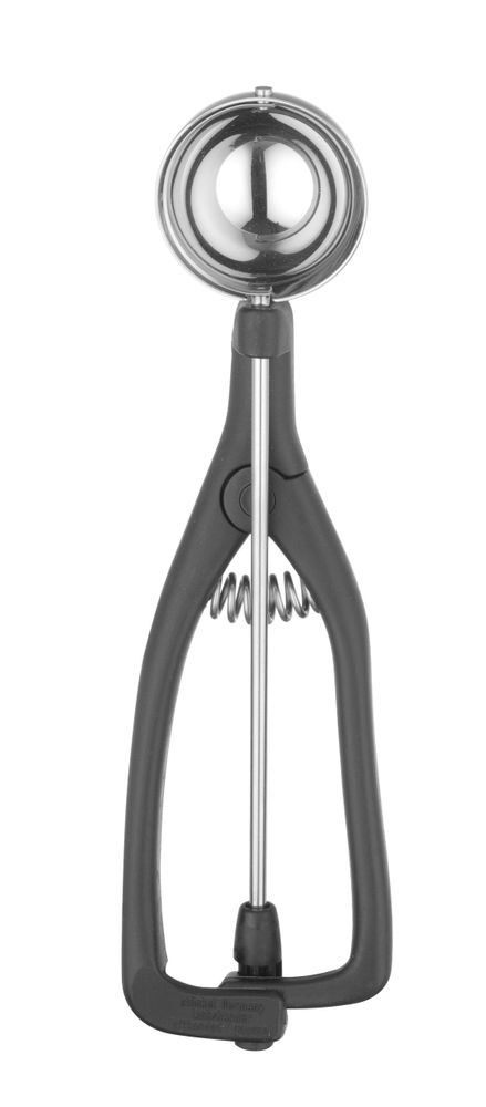 HENDI Ice cream scoop för left-handers, Stöckel, 1/30, svart, ⌀49mm