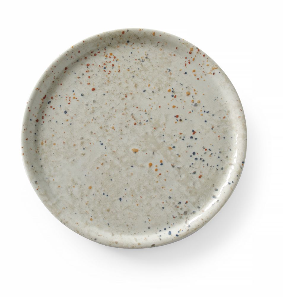 HENDI Pizza tallrik Drops Collection, HENDI, Light grey, ⌀310mm