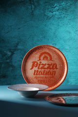 HENDI Pizza tallrik Recipe Collection Brick röd, HENDI, röd, ⌀310mm