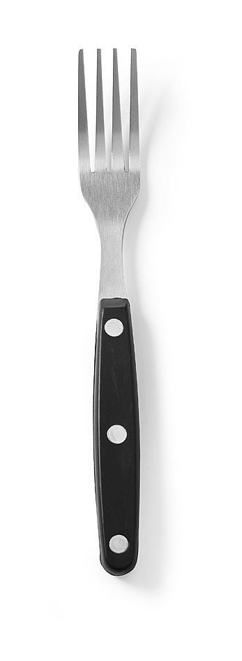 HENDI Steak gaffel, HENDI, Profi Line, svart, 6 pcs., (L)200mm