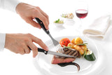 HENDI Steak kniv, HENDI, Profi Line, svart, 6 pcs., (L)210mm