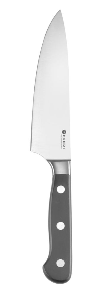 HENDI Chef's kniv 150 mm, forged, HENDI, Profi Line PLUS, svart, (L)277mm