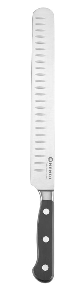 HENDI Salmon kniv 250 mm, forged, HENDI, Profi Line PLUS, svart, (L)378mm
