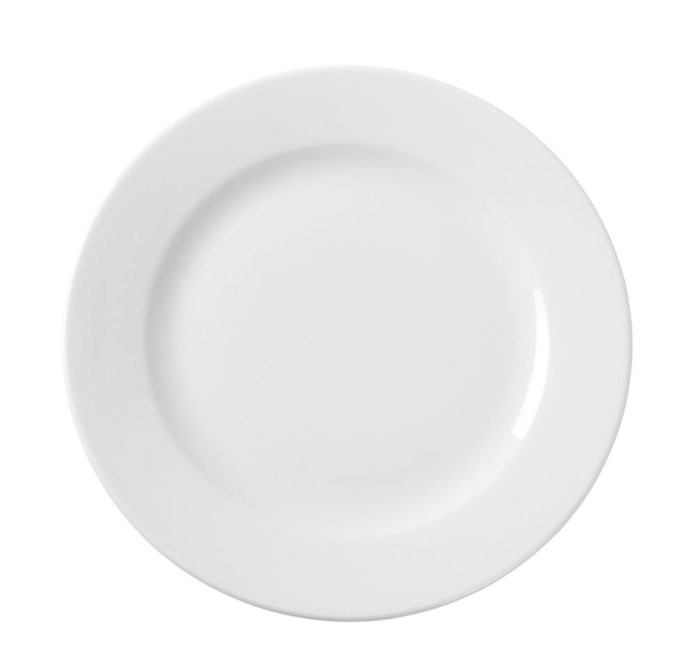 HENDI Dinner tallrik, HENDI, vit, ⌀160mm