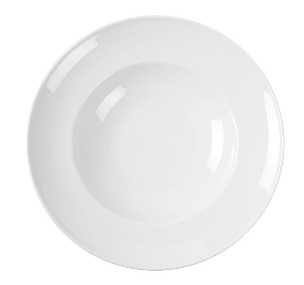 HENDI Pasta tallrik, HENDI, vit, ⌀260mm