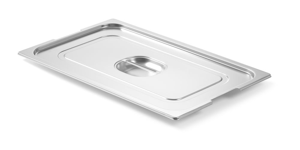 HENDI Lid för GN containers med handtag recess, HENDI, GN 1/1, 530x325mm