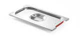 HENDI Lid med handtag recess and silicone rim, HENDI, GN 1/2, 265x325mm