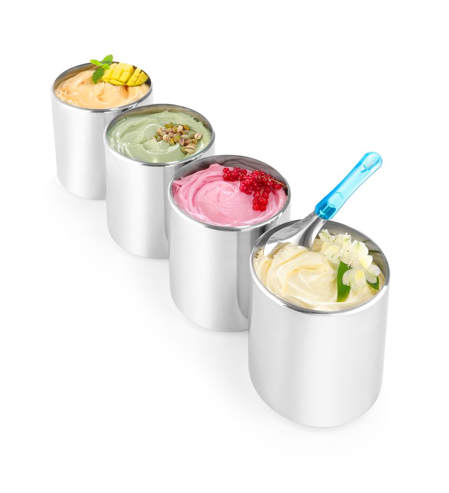 HENDI Ice cream behållare, rund, HENDI, 7,6L, ⌀200x(H)260mm