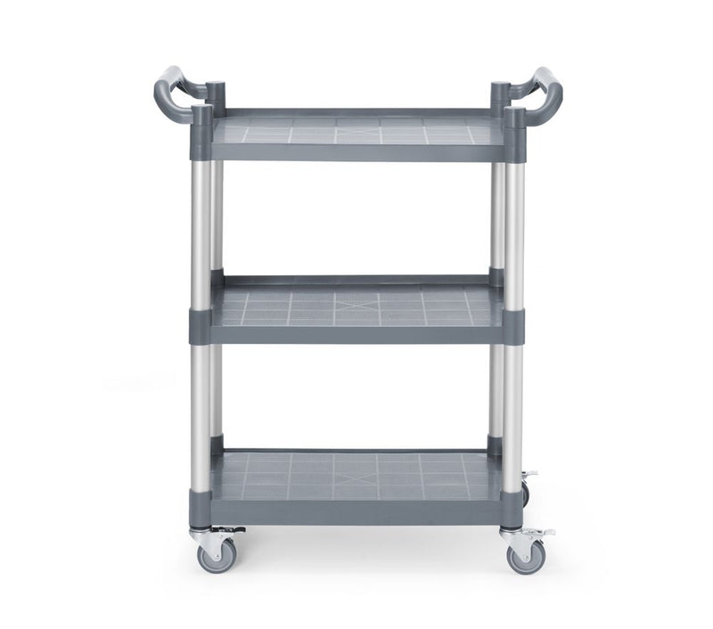 HENDI 3-shelf polypropylene service cart, small, AmerBox, 800x420x(H)945mm