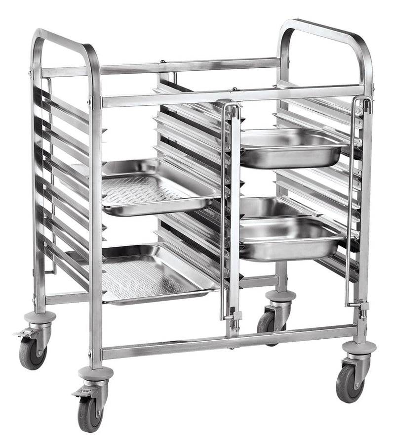 HENDI dubbel mobile vagn - 12 x GN 1/1, HENDI, 810x610x(H)960mm