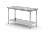 HENDI Central work table – bolted, HENDI, Profi Line, 1000x700x(H)850mm