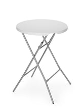 HENDI Bar table, AmerBox, max. load 80 kg., vit, ⌀800x(H)1100mm