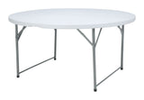 HENDI Buffet table, rund, AmerBox, vit, ⌀1500x(H)740mm, rund