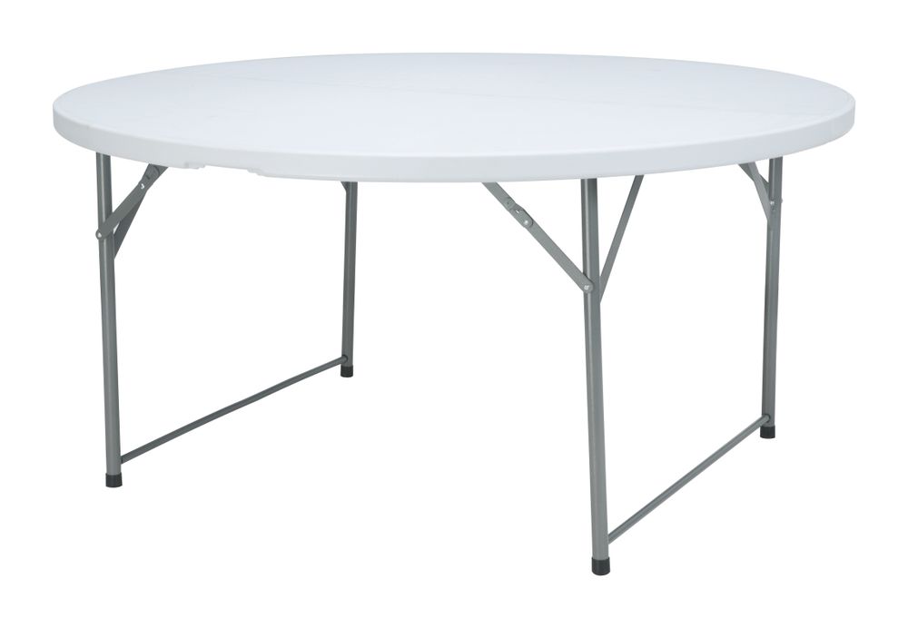 HENDI Buffet table, rund, AmerBox, vit, ⌀1500x(H)740mm, rund