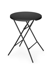 HENDI Bar table, AmerBox, max. load 80 kg., vit, ⌀800x(H)1100mm