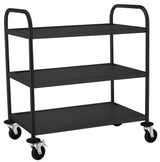 HENDI Serving vagn matt svart, HENDI, 905x585x(H)945mm