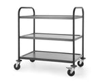 HENDI Serving vagn matt svart, HENDI, 905x585x(H)945mm