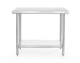 HENDI Central work table, HENDI, Budget Line, 1000x600x(H)850mm