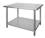 HENDI Central work table, HENDI, Budget Line, 1000x600x(H)850mm