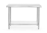 HENDI Central work table, HENDI, Budget Line, 1000x600x(H)850mm