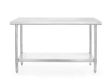 HENDI Central work table, HENDI, Budget Line, 1000x600x(H)850mm