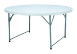 HENDI Buffet table, rund, AmerBox, vit, ⌀1500x(H)740mm, rund