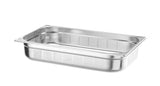 HENDI GN 1/1 behållare, perforated, HENDI, Profi Line PLUS, GN 1/1, 28L, Silver, 530x325x(H)200mm