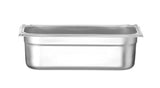 HENDI GN 1/3 behållare, HENDI, Profi Line PLUS, GN 1/3, 0,8L, Silver, 325x176x(H)20mm