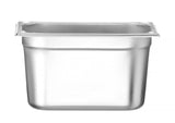 HENDI GN 1/4 behållare, HENDI, Profi Line PLUS, GN 1/4, 0,9L, Silver, 265x162x(H)20mm