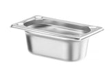 HENDI GN 1/9 behållare, HENDI, Profi Line PLUS, GN 1/9, 0,6L, Silver, 176x108x(H)65mm